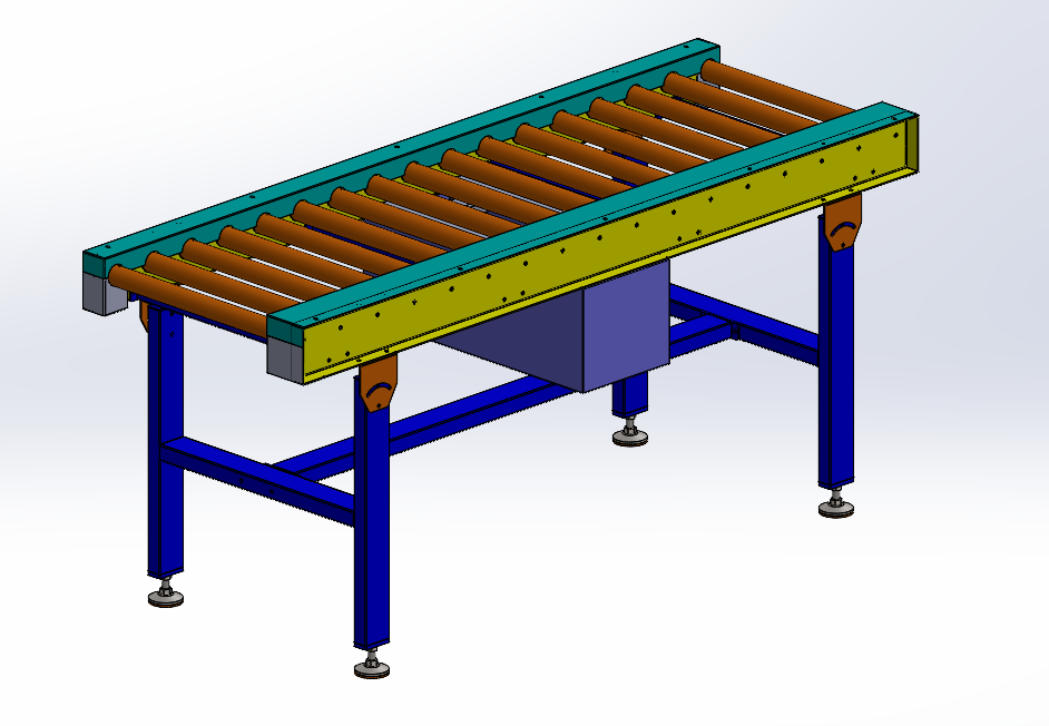 气动滚筒升降机
